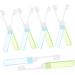 Minkissy Portable Foldable Toothbrush - 40 Disposable Travel Brushes for Adults with Case | Ideal for Travel & On-the-Go Oral Care - Buy Online on GoSupps.com