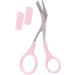 BeeSpring Women Eyebrow Trimmer Comb - Precision Eyelash Hair Scissors Cutter for Flawless Makeup - Buy Online on GoSupps.com