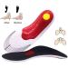 Orthotic Insoles for Women Arch Support Insoles for Men Plantar Fasciitis Arch Support Shoe Boot Flat Feet Inserts Orthotic Feet Heel Pain Shock Absorption Comfortable Insoles (Small EU 35-40) - Buy Online on GoSupps.com