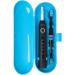 Nincha Blue Plastic Travel Case for Sonic Electric Toothbrushes - Compatible with Fairywill, TEETHEORY, Seago, Dnsly Series - Buy Online on GoSupps.com