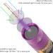 Alonefire SV62 Mini 3W UV Flashlight 365nm Portable Ultraviolet Black Light Very Small for Minerals Pet Urine Detector Money Detection with AAA Battery - Buy Online on GoSupps.com