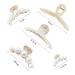 5-Piece Pearl Thick Hair Jaw Clips - Stylish Hairpins for Women & Girls | Indoor & Outdoor - Buy Online on GoSupps.com