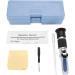 BOWONG Salinity Refractometer Automatic Temperature Compensation Salt Water Tester Hydrometer 0-100ppt & 1.000-1.070 Specific Gravity ATC Refractometer for Sea Water Aquarium Tank Marine Industry - Buy Online on GoSupps.com