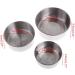 Buy Piqiuqiu 2-Piece Stainless Steel Bird Bowls | Perfect Feeding Cup for Parrots & Birds | 10 cm Hanging Cage Food Bowl - Buy Online on GoSupps.com