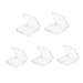 Beavorty 5pcs Eye Shadow Box Makeup Highlighter Loose Powder Storage Small Empty Eyeshadow Case Sample Box