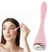 Eye Roller Face Roller Mini Ice Roller Facial Massage Roller Eye Cream Applicator Handheld Metal Eye Roller Skin Care Tool for Relief Facial Puffiness Pink