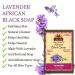 OKAY African Black Soap Lavender - 5.5oz (156g) | Natural Skincare for All Skin Types - Shop Internationally - Buy Online on GoSupps.com