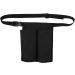 Verdant Touch Adjustable Massage Bottle Holster - Waist Bag for Lotion & Oil with 3 Pockets - Black - International Shipping - Buy Online on GoSupps.com