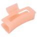 Hair Clip 8.5x3cm Hair Claw Clip Non-Slip Lightweight Portable for Thick Thin Curly Straight Hair(Coral Orange)