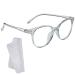 KINDOYO Blue Light Blocking Glasses - Women Men Anti Eyestrain Reading Glasses Gaming Eyewear Lightweight Transparent Frame Glasses Clear Lens Classic Eyeglasses