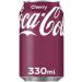 Coca Cola Coke Cherry Cans 330ml (24 Cans x 330ml) - Buy Online on GoSupps.com