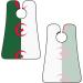 Flag of Algeria Print Beard Bib Apron for Men | Beard Hair Catcher & Trimming Cape Cloth - Black - Buy Online on GoSupps.com