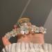 Houchu Vintage Geometric Hair Claw with Rhinestones and Shell Flower Design - White - Buy Online on GoSupps.com