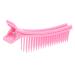 NUSITOU Hair Salon Clip Hairdresser Clip Barber Grips Hair Sectioning Clips Salon Accessories Grip Clips for Hair Sectioning Hairdressing Hairpin Hair Styling Tools Hair Styling Clip 14.20X3.00X2.30CM Pink