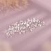 Kercisbeauty Silver Flower Crystal Pearl Headband Wedding Bridal Hair Piece Hair Accessories Women Girls Hair Jewelry - Buy Online on GoSupps.com