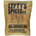 Leftys Spices Fish N Chicken Mix for Oven, Pan or Deep Fry 16oz Bag (Pack of 3) Chose Flavor Below (Original)