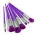 7 Fluorescent Diamond Powder Makeup Brushes Set | Eye Shadow Beauty Tools - White Dinosaur Doodle Design - Buy Online on GoSupps.com