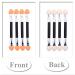 30 pcs Disposable Dual-Sided Eye Shadow Sponge Brushes | Professional Double-End Makeup Applicator Set | Manicure Cosmetic Tool | 9.5CM Aluminum Tube - Buy Online on GoSupps.com