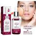 (100% 5 star) 4PCS Alpha Hydroxy Acid Serum Rosacea Facial Serum | Fruit Acid Serum for Reduce Redness | Rosacea Care Skin Care | for Face Redness Corrector | Balance Excess Sebum - 30ml - Buy Online on GoSupps.com
