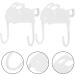 SOESFOUFU Coat Hooks 2pcs Kitchen Hooks Shape Iron Heavy Coat Racks Room The Bathroom for Over Rack Clothes Hanger Clothes Rack - Buy Online on GoSupps.com