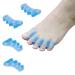 Toe Separator for Feet Correct Blue Silicone Toes Yoga 4 Pieces Hammer Toe Corrector