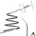 Sewer Pipe Unblocker Bathroom Hair Sewer Sink Cleaning Tools Snake Spring Pipe Dredging Tool Kitchen Accessories 160mm White - Buy Online on GoSupps.com