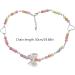 Oralgos Colorful Pearl Necklace for Women | Adjustable Bohemian Collar | Perfect Party Accessory - Buy Online on GoSupps.com