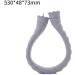 Maies Durable 710ml U-Shaped Warm-Up Bag | Hand Heating Silicone Bottle with Knitted Cover - Perfect for Warmth & Comfort - Buy Online on GoSupps.com