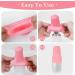 Aucuu 10 PCS Silicone Toiletry Sleeves for Travel Size Bottles - Leak Proof & Reusable Covers for Shampoo, Body Wash - Pink (10pcs) - Buy Online on GoSupps.com