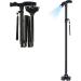 Smart Easy Walking Stick Adjustable - Lightweight Aluminium Folding Walking Cane Foldable Crutch for The Elder or Climbing