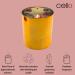 Celestial Scented Candle with Rose Quartz Gemstones | Metallic Gold Candle with Pink Crystals | Ideal Gift for Men & Women - Buy Online on GoSupps.com