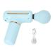 Portable fascia gun powerful versatile electrical muscle-back deep tissue massage massage for everyone blue low-noise massage gun