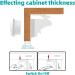 Lychico Child Safety Magnetic Cabinet Locks - 10 Locks + 2 Keys - Baby Proofing Cupboard Locks for Cabinets and Drawers - No Tools Required - Buy Online on GoSupps.com