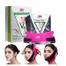 2N V Line Face Firming Mask  Face Slimming Cheek Mask  Double Chin Reducer  Reusable Chin Lift Up Mask with Bandage Belt for Tightening Face Skin and Making V-line Chin Moisturizing ( 7PCS+Bandage )