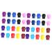 ULTECHNOVO 20 Pairs Earplugs Ear Tips Replacement Ear Buds for Silicone Ear Plugs Eartips Replacement Parts Accessories Earpiece PVC Large Assorted Colorx2pcs 1 Count (Pack of 1)