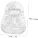 TEHAUX 2pcs Novel Transparent Tools Duddha Stereotypes Garden Growing Supply Diy Clear Watermelon Buddha Transparent 10x7cm - Buy Online on GoSupps.com