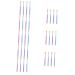 Minkissy 32 pieces of baby toothbrush for newborns dental floss bristle toothbrush 360 degrees dialogue brush girl toothbrush baby toothbrush children's toothbrush toddler product toothbrush handle