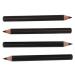 VINTORKY 4pcs Eyebrow Pencils Wood Eye Brow Pencils for Women Brown Thin Eye Brow Pencils