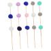 RORPOIR 15pcs Hair Ball Aromatherapy Plug-in Fragrance Stick Essential Oil Rods Essential Oil Sticks Wood