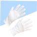 PLAFOPE 12 Pairs Moisturizing Jewelry Inspection Lab Glove Hand Hair Salon The Ove Glove Stretchable Lining Glove Cotton White L1:23X10cm White - Buy Online on GoSupps.com