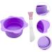 Buy Minkissy 5 Set Melting Wax Shell Masking Bowl - Silicone Heating Bowl for Hair Removal Masks | 14.5x10cm | International Shipping - Buy Online on GoSupps.com