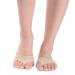 Foot Care Toe Caps Metatarsal Sleeves Ball of Foot Cushion Metatarsal Pads Toe Separator Soft Gel Foot Pads Suitable for Morton's Neuromus Bunion Cushioning Callus Forefoot Pain Relief