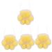 Housoutil 4pcs Children's Bath Sponge Foam Sponge Bath Balls Esponja para Ba arse Bath Loofahs Body Wash Sponge Small Bathing Ball Kids Tools Bath Wash Sponge Baby