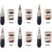 6PCS/SET 2 In 1 Double Head Eyeliner Eyeshadow Combination Waterproof Black Eye Liner Pen Quick Dry Colorful Eyeshadow High Pigmented Eye Powder Cosmetic Set liquid eyeliner - Buy Online on GoSupps.com