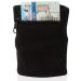 Suddora Zipper Wrist Pouch - Sweatband / Wristband Wallet for Keys, ID, Cards, Cash Black