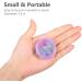 Portable Opret Tablet Box - Compact Pill Organizer for Vitamins & Fish Oil (3 Compartment Blue/Purple/Pink) - Buy Online on GoSupps.com