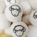 White Drying Balls - Eco-Friendly Wool Dryer Balls for Static Reduction & Anti-Entanglement - Household Laundry Supplies (2 pcs No Pattern - Buy Online on GoSupps.com