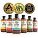 Gutsy Captain Kombucha MixBox - 12 x 400ml Organic Probiotic Tea Drink - Raw & Vegan - Buy Online on GoSupps.com