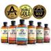Gutsy Captain Kombucha - Raw Vegan Kombucha Tea with Live Cultures (12 x 400ml Mix Box) - No Preservatives Unpasteurized International Shipping - Buy Online on GoSupps.com