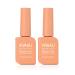 Gel Polish Remover 2 Pack Gel Nail Polish Remover Magic 3-5 Minutes Effective & Safe Removing Manicure Remover Removedor de Gel for Nail Art